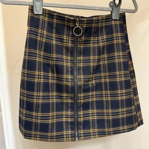 Forever 21 Size Small Plaid Skirt